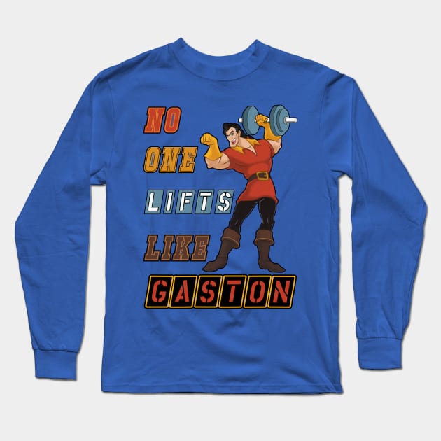 Gaston Lifts Long Sleeve T-Shirt by Christastic